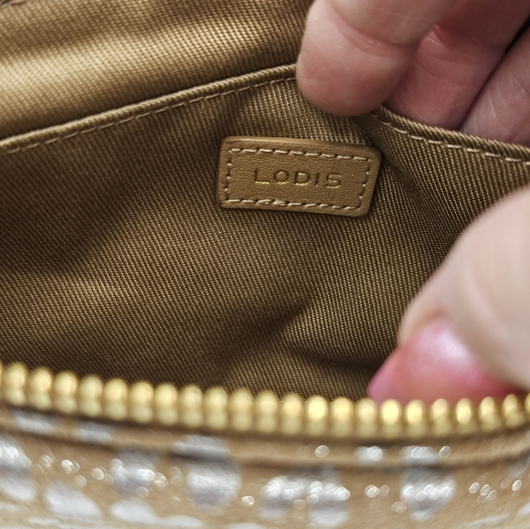 Lodis Leather Cheetah Print Wallet - Picture 4 of 12